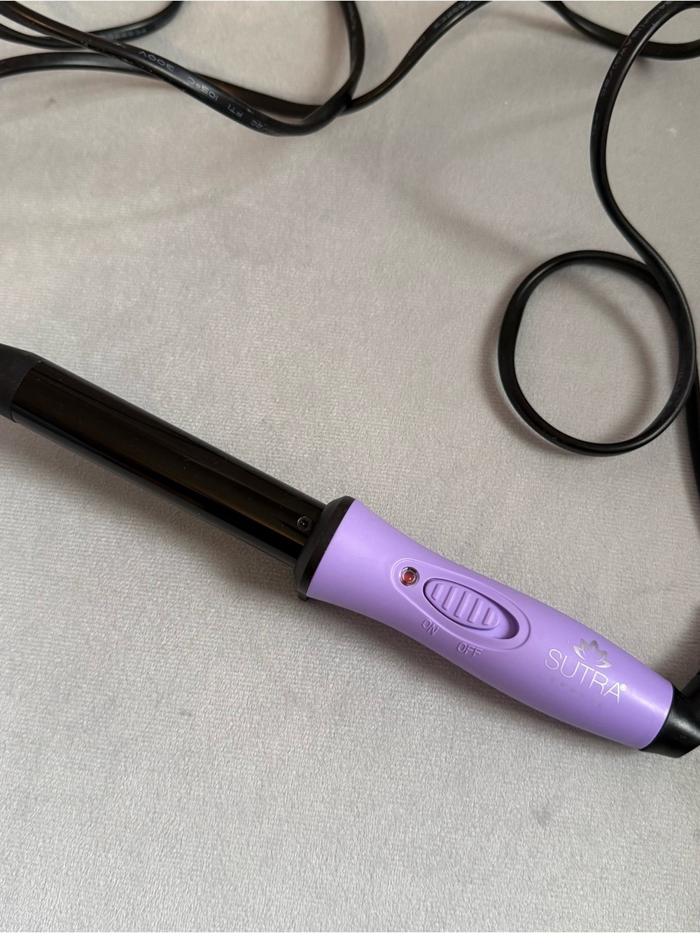 Mini Sutra Purple Curling Wand - Ceramic Barrel